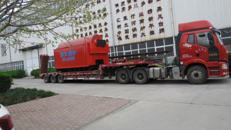 3月26日公司4噸蒸汽鍋爐發貨